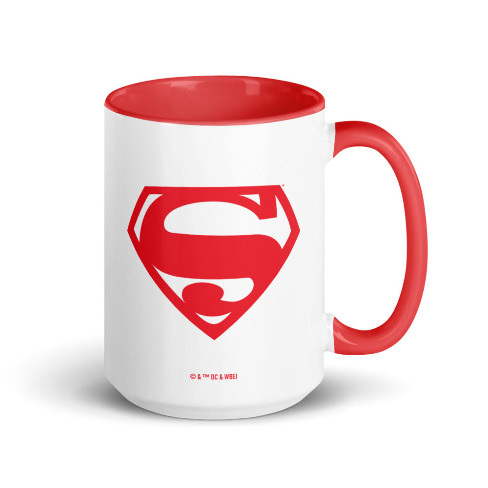 SUPERMAN: THE MOVIE Red Logo Two-tone Mug