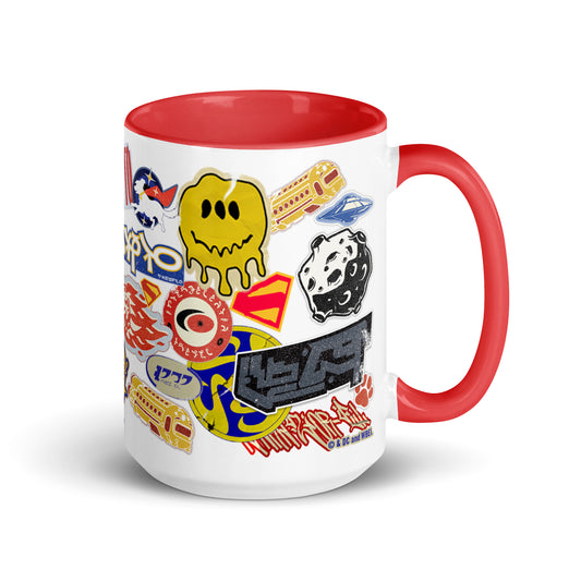 Supergirl (2026 movie) mug sticker bomb - red