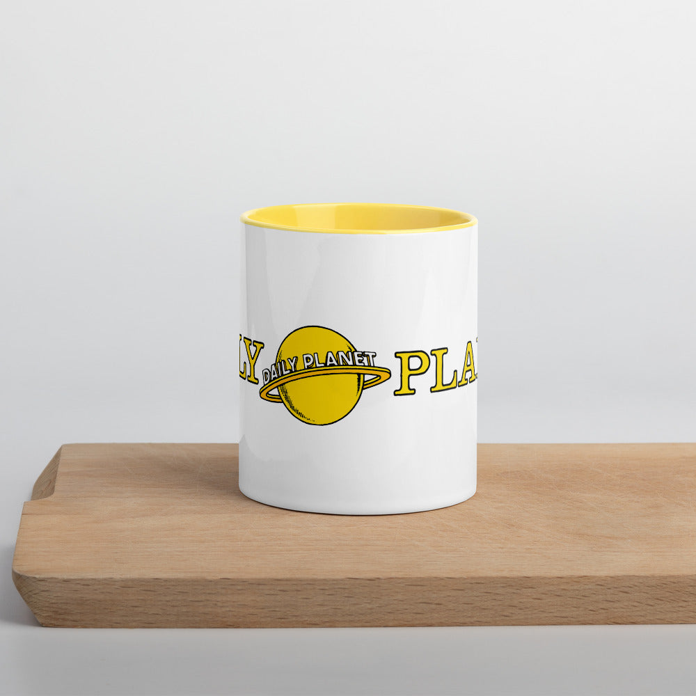 SUPERMAN Daily Planet Logo Two-tone Mug