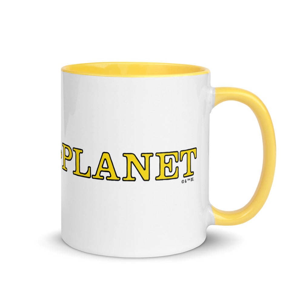 SUPERMAN Daily Planet Logo Two-tone Mug