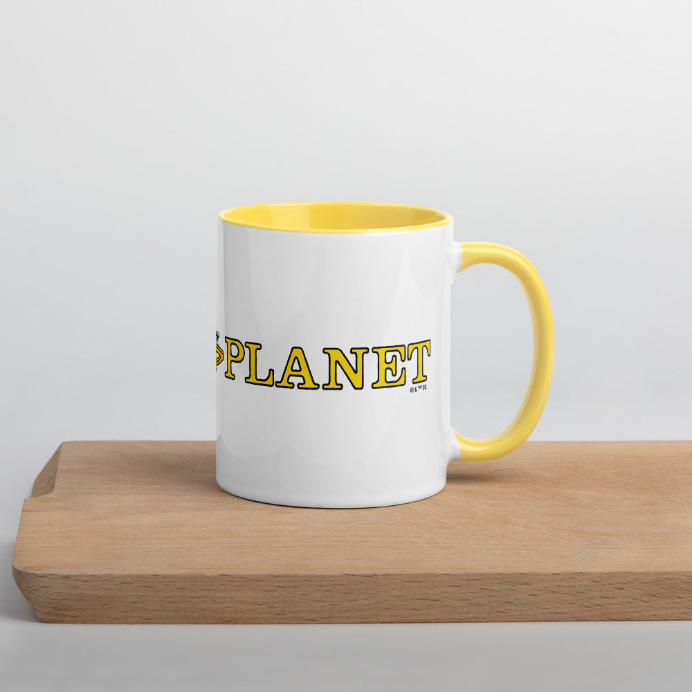 SUPERMAN Daily Planet Logo Two-tone Mug