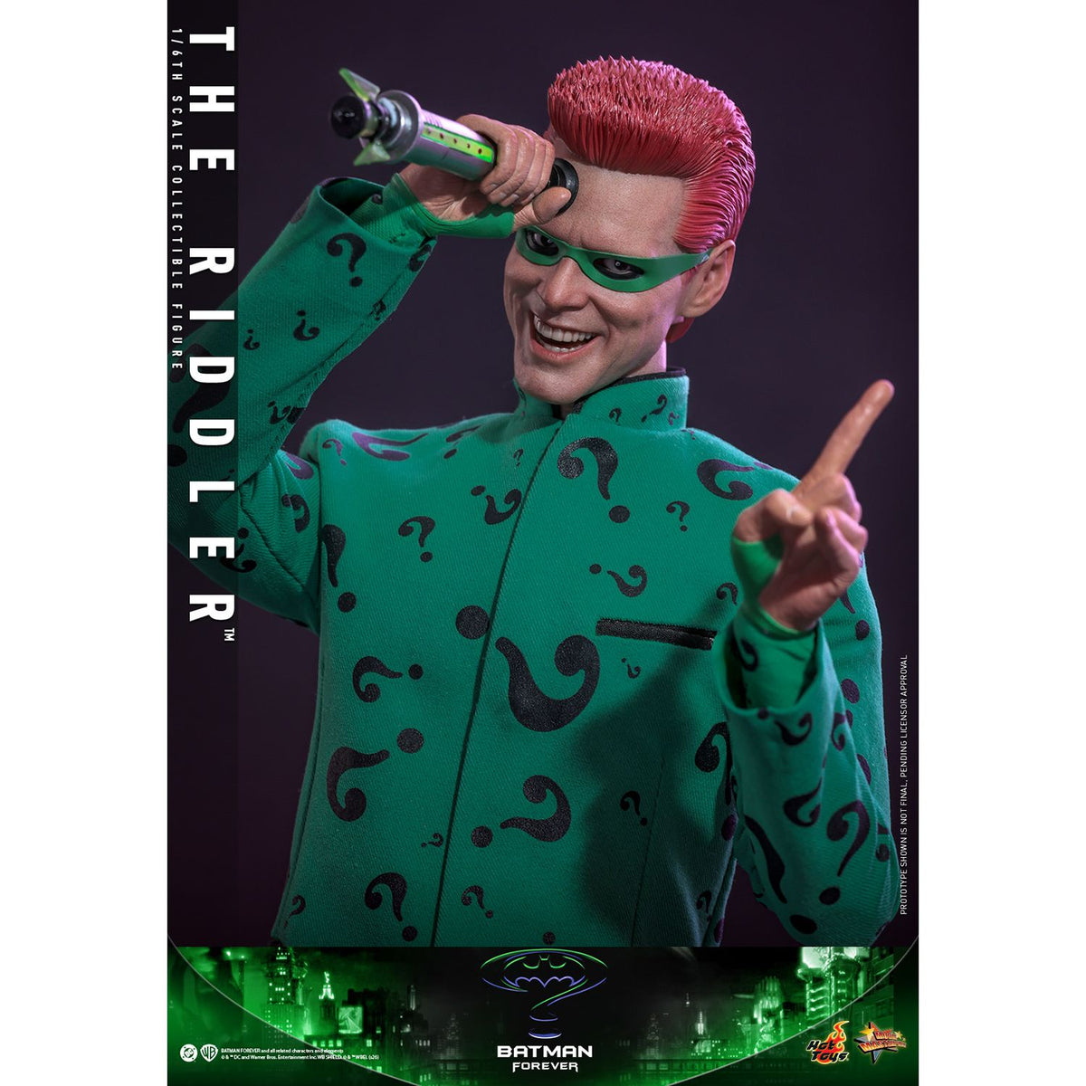 BATMAN FOREVER The Riddler Sixth Scale Figure-15