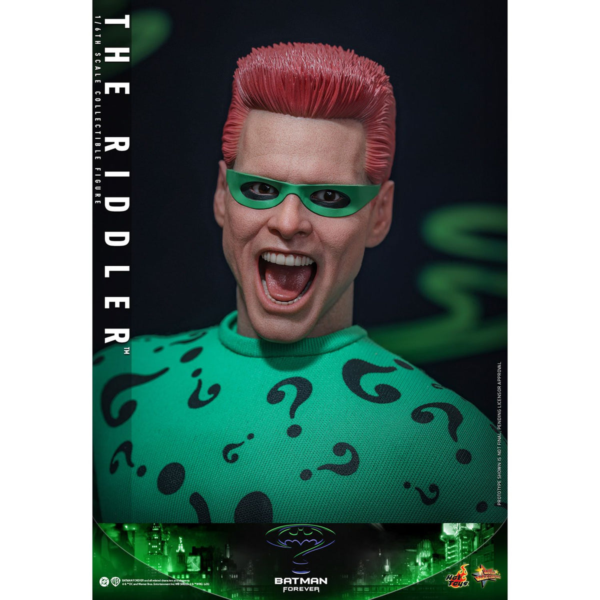 BATMAN FOREVER The Riddler Sixth Scale Figure-13