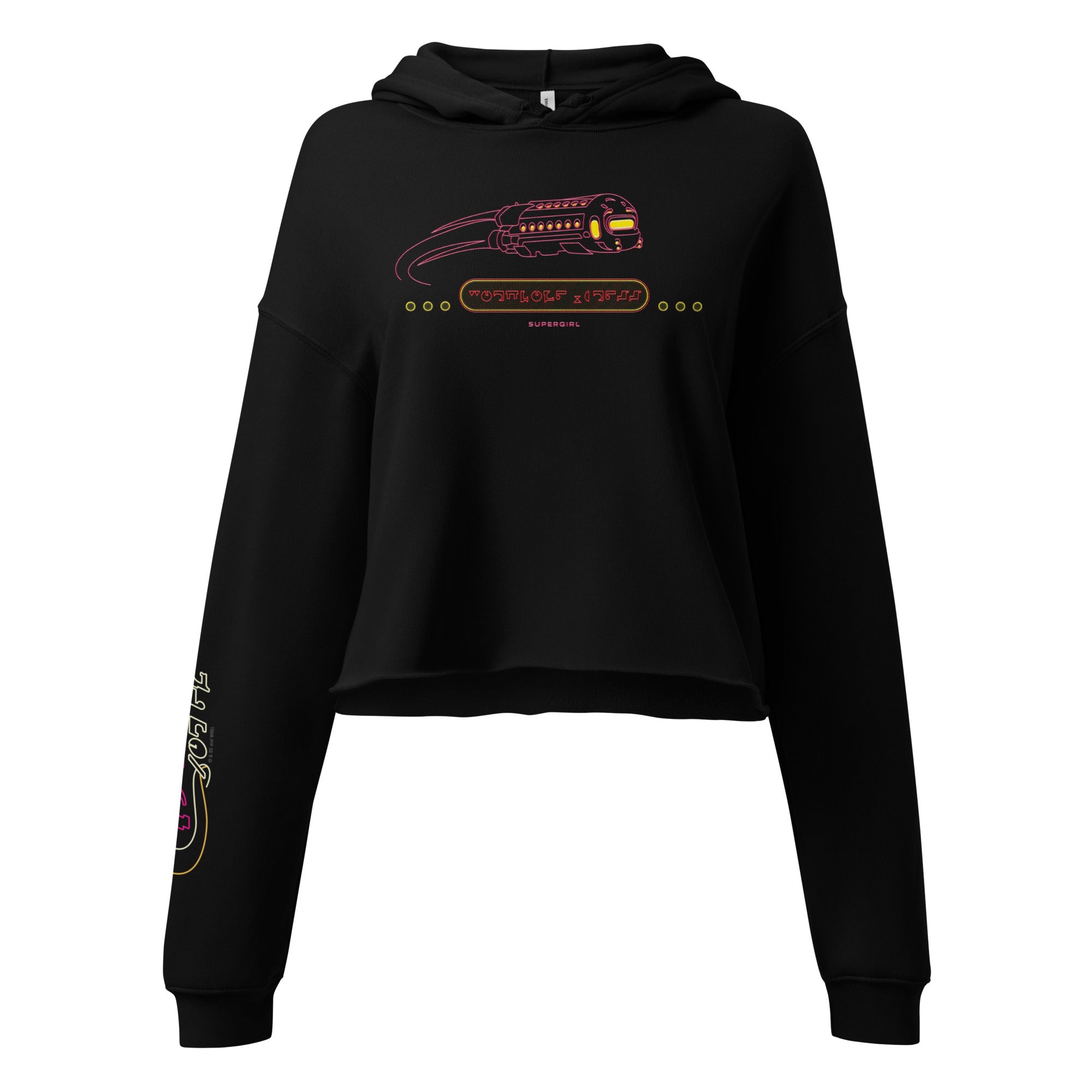 SUPERGIRL (2026 Movie) Women's Cropped Hoodie Wormhole Xpress – DC